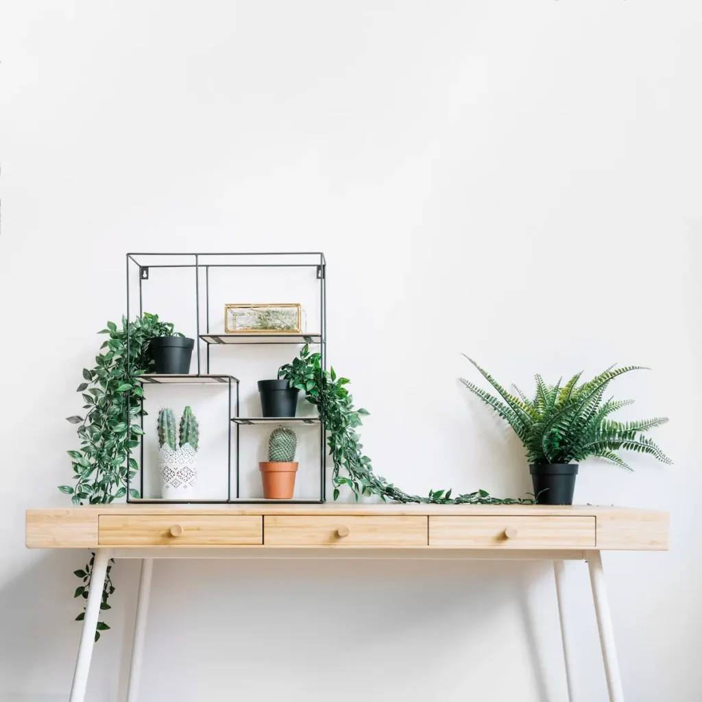 Decora tu recibidor con plantas artificiales para interior